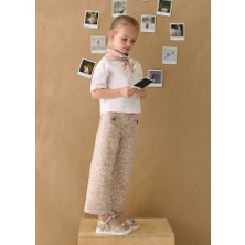 Mayoral Kız Çocuk Gabardin Bol Paça Pantolon 3587
