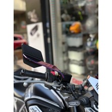 OEM H2 Naked Geniş Ayna Bukelemun Ayna Versiyon 2(Unıversal Üründür)