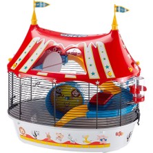 Ferplast Circus Fun Hamster Kafesi Siyah 49x34x42Cm
