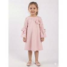 Damasqino Kız Çocuk Elbise 4-8 Yaş 1622