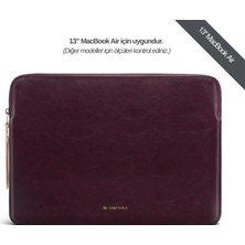 Comfyable Suya Dayanıklı MacBook Air/Pro 13" Laptop Kılıfı - M5/M4/M3/M2/M1 Uyumlu - Böğürtlen
