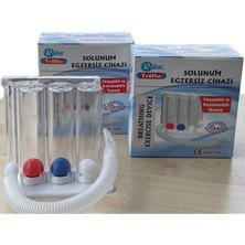 Allians Triflo Solunum Egzersiz Cihazı 3 Toplu Nefes Güçlendirme Seti