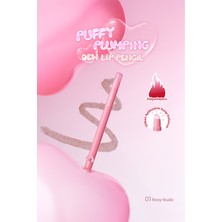 Dolgunlaştırıcı Dudak Kalemi PERIPERA Puffy Plumping Dew Lip Pencil (01 Rosy Nude)