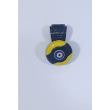 Life Tuning Direksiyon Topuzu Sarı Siyah Nazar Boncuk Modelli