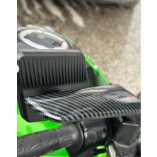 OEM H2 Naked Spor Karbon Ayna Geniş Acılı