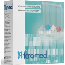 Allians Sağlıklı Solunum Egzersiz Tüpü Seti, 3'lü Kutulu, Pratik ve Kullanışlı