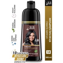 Jaja Vitamin Içerikli Saç Pigment Şampuanı Unisex 300 ml 1.0 Siyah