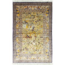 Soho Antiq Gilan Figürlü El Dokuma Iran Halısı 121X186 cm