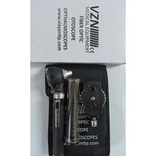 Allians Yüksek Kaliteli Fiber Optik Otoskop ve Oftalmoskop Seti