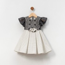 Damasqino Kız Çocuk Elbise 2-6 Yaş 7016