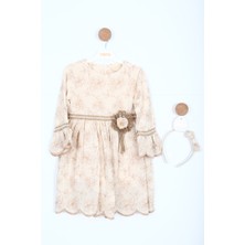 Grata Kız Çocuk Elbise 1-5 Yaş 9052