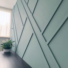 Decogold 4 cm Boyanabilir Duvar Çıtası 12 Metre 5 Boy Paket Tüm Yüzeylerde Kullanım İçin