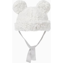 Binibamba Kulak Detaylı Lüks Tasarım %100 Yün Bebek Bere