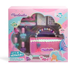 Martinelia Let\'s Be Mermaids Kız Çocuk Tırnak Tasarım Oje Seti
