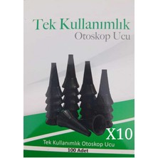 Allians El Tipi Otoskop Ucu 4mm, Heine Riester Uyumlu, Güçlü ve Hassas Spekülüm