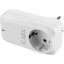 Cata 4000W Tekli Akım Korumalı Priz CT-9186 Hassas Cihazlar İçin Yıldırım Koruması