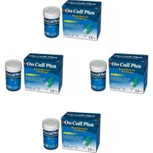 Allians 200 Adet Ölçüm Çubuğu Test Strip Seti, 4 Kutuda, Hassas ve Güvenilir Kullanım