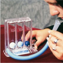 Allians Sağlıklı Nefes Için Solunum Egzersiz Cihazı ve 3 Üfleme Topu Seti