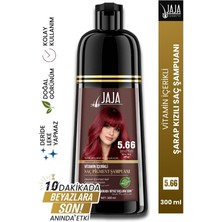 Jaja Vitamin Içerikli Saç Pigment Şampuanı Unisex 300 ml 5.66 Şarap Kızılı