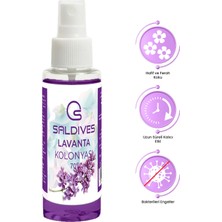 Saldives Lavanta Kolonyası 100 ml • Sprey Kolonya • Ferahlatıcı ve Kalıcı • Günlük Kullanım