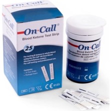 Allians Keton Ölçüm Stribi, 25 Adet, Hızlı ve Güvenilir Sonuçlar