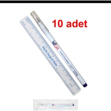 Allians Steril Cerrahi Cilt Işaretleme Kalemi 10'lu Set, Hassas ve Güvenilir Uygulama