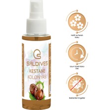 Saldives Kestane Kolonyası 100 ml • Sprey Kolonya • Kalıcı ve Ferahlatıcı • Cep Boy Kolonya