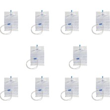 Allians 10'lu Sonda Torbası Seti, Musluklu, Konforlu, Güvenli, Pratik Kullanım