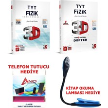 3D Yayınları 2026-2027 Müfredat Fiziktürkçe Video Destekli Konu Anlatımı + Soru Bankası %100 Ösym Tarzında