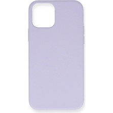 Bucuks Mey Ithalat®  iPhone 12 Pro Max Kılıf Nano Içi Kadife Silikon- Lila