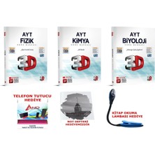 3D Yayınları 2026-2027 Müfredat Ayt Fizik-Kimya-Biyoloji Soru Bankası %100 Ösym Tarzı Detaylı Video Çözümlü Set