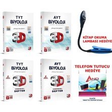 3D Yayınları 2026-2027 Müfredat Tyt ve Ayt Biyoloji Video Destekli Konu + Soru Bankası %100 Ösym Tarzında