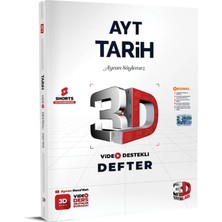 3D Yayınları 2026-2027 Müfredat Ayt Tarih Konu Anlatımı (Detaylı Video Anlatımlı Sorulu %100 Ösym Tarzı)