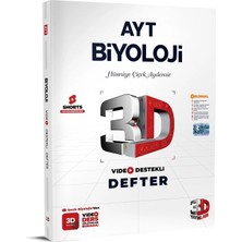 3D Yayınları 2026-2027 Müfredat Ayt Biyoloji Konu Anlatımı (Detaylı Video Anlatımlı Sorulu %100 Ösym Tarzı)