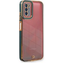 Bucuks Mey Ithalat®  Samsung Galaxy A03S Kılıf Liva Lens Silikon - Yeşil
