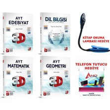 3D Yayınları 2026-2027 Müfredat Ayt Eşit Ağırlık Dersler Soru Bankası %100 Ösym Tarzı Detaylı Video Çözüm