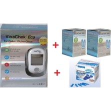 Allians Pratik Şeker Ölçüm Cihazı Seti, 100 Şerit ve Lansetür Dahil