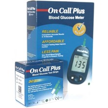 Allians Şeker Ölçüm Cihazı ve Test Stribi Seti, 50 Adet, Güvenilir ve Kolay Kullanım