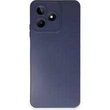 Bucuks Mey Ithalat®  Realme C53 Kılıf Nano Içi Kadife Silikon - Lacivert