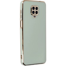 Bucuks Mey Ithalat®  Xiaomi Redmi Note 9 Pro Kılıf Volet Silikon - Açık Yeşil