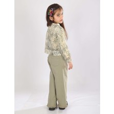 Escabel Kız Çocuk 2li Alt Üst Kombin Takmı 5-13 Yaş SET0470