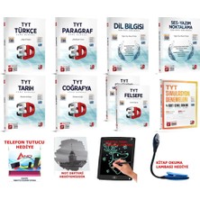3D Yayınları 2026-2027 Müfredat Tyt Sözel Dersler Soru Bankası %100 Ösym Tarzı Detaylı Video Çözümlü + Deneme