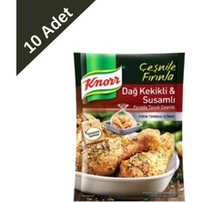 Knorr Fırında Tavuk Kekik ve Susamlı Çeşni (35 G) x 10 Adet