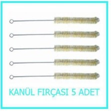 Allians Trakeostomi ve Deney Tüpü Temizleme Kanül Fırçası, 5 Adet Set