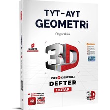 3D Yayınları 2026-2027 Müfredat Tyt-Ayt Geometri 1. Kitap Detaylı Video Anlatımlı Sorulu %100 Ösym Tarzı