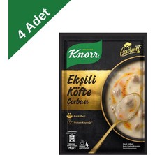 Knorr Gurme Ekşili Köfte Yöresel Çorba (79 G) x 4 Adet