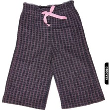 Çikoby Kız Bebek Kareli Örme Pantolon 6-24 Ay 20525