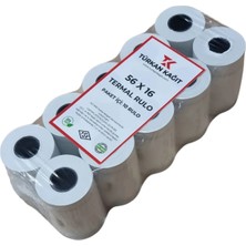 RULORULO 56X16 Termal Rulo 5 Paket 50 Adet Yazar Kasa Pos Rulosu TSE Belgeli BPA Free