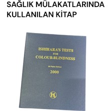 Allians Renk Körlüğü Testi Kitabı 38 Plaket, Sağlık ve Mülakatlar Için