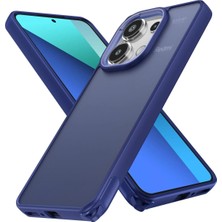 Bucuks Mey Ithalat®  Xiaomi Redmi Note 13 Pro 4g Kılıf Elegant Kapak - Lacivert